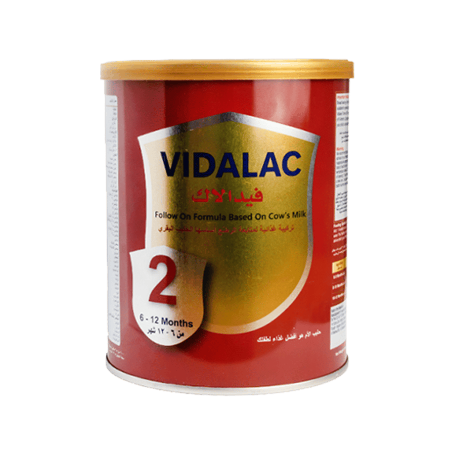 حليب فيدالاك رقم 2 400 جرام-VIDALAC MILK NO-2 400 GM