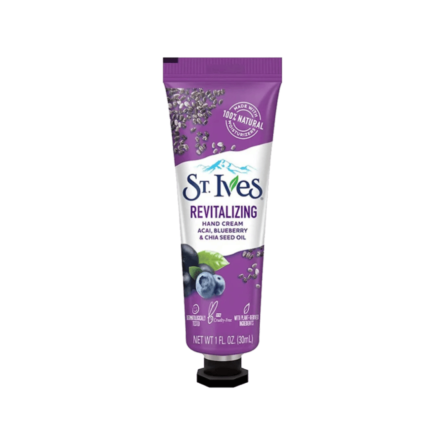 ستيفز كريم اليدين بالتوت الازرق 30 مل-ST. IVES REVITALIZING HAND CREAM 30ML