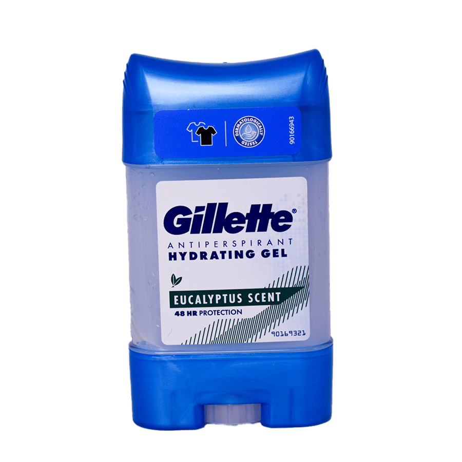جل مرطب جيليت 70 مل (برائحة الأوكالبتوس)-GILLETTE HYDRATING GEL STICK 70 ML (EUCALYPTUS SCNT)