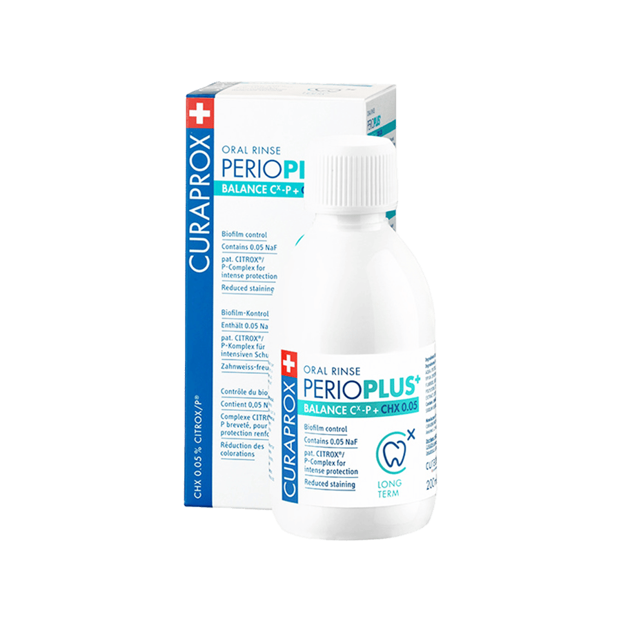 كيورابروكس بالانس غسول للفم 0.12  كلوروهيكسيدين-CURAPROX M/WASH BALANCE 200 ML