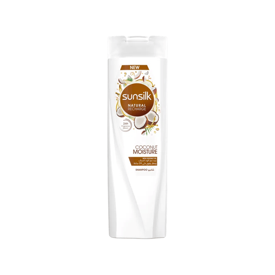 صانسيلك شامبو 400 مللي ترطيب جوز الهند-SUNSILK SHAMPOO 400ML COCONUT MOISTURE