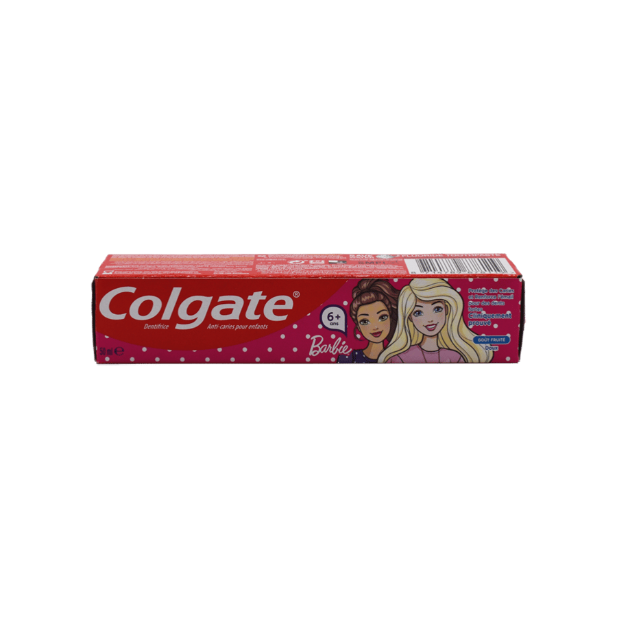 كولجيت باربي معجون أسنان للأطفال +6سنوات 50 مللي-COLGATE BARBIE 6+ 50 ML
