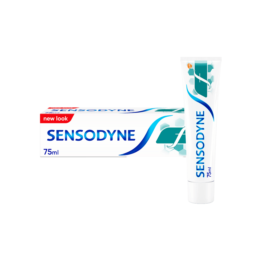 سنسوداين معجون أسنان فلورايد 75 مللي-SENSODYNE F T/P 75 ML