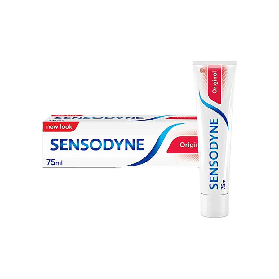 سنسوداين اوريجينال معجون أسنان 75 مللي-SENSODYNE ORIGINAL T/P 75 ML