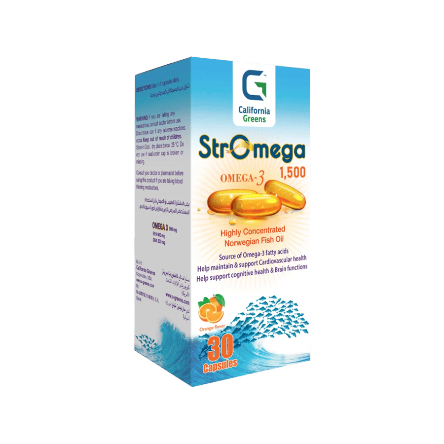 ستروميجا 30 كبسولة هلامية-STROMEGA 30 SOFTGEL CAP