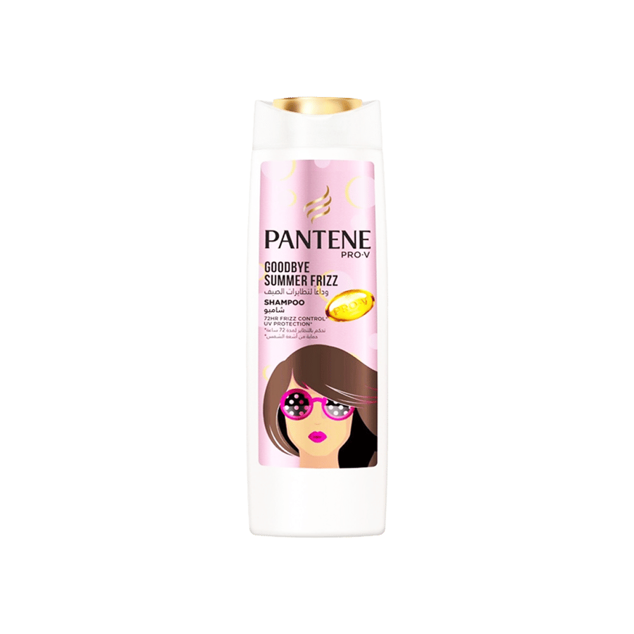 بانتين شامبو جوودي سمر فريز 400 مل-PANTENE GOODBYE SUMMER FRIZZ SHAMPOO 400 ML