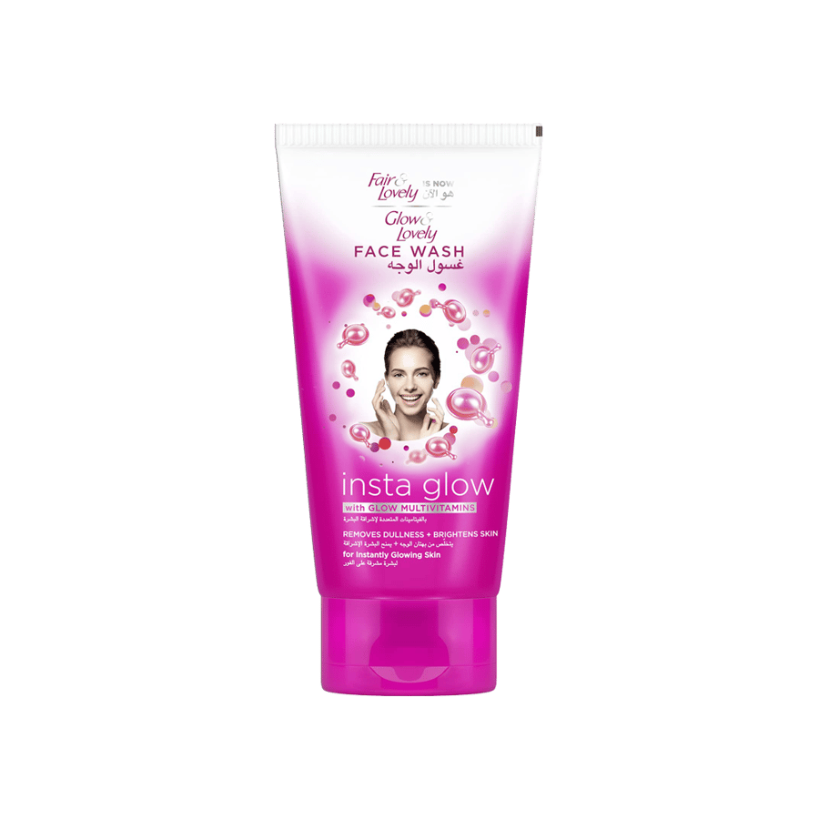 جلو اند لفلي غسول الوجة  - انستا جلو 150 مل-GLOW&LOVELY F/WASH (INSTA GLOW) 150 ML