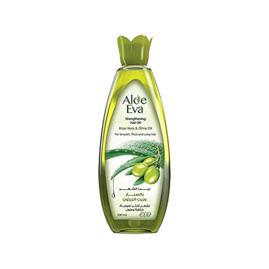 زيت شعر ألو إيفا 300 مل (زيت الزيتون) ALOE EVA HAIR OIL 300 ML (OLIVE OIL)