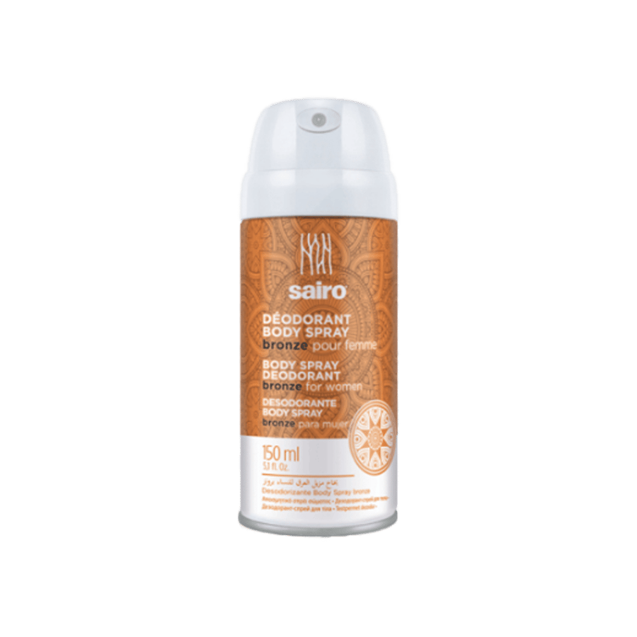 سايرو سبراي مزيل للتعرق 150 مل فضي نسائي-SAIRO B/SPRAY 150 ML (BRONZE) WOMEN