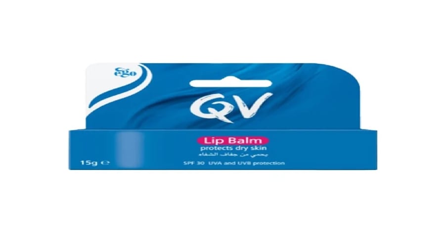 كيو في بلسم مرطب للشفاة 15 جرام-QV LIP BALM 15 GM