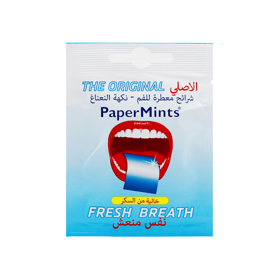 شرائح معطرة للفم  - نفس منعش-PAPERMINTS FRESH BREATH 24''