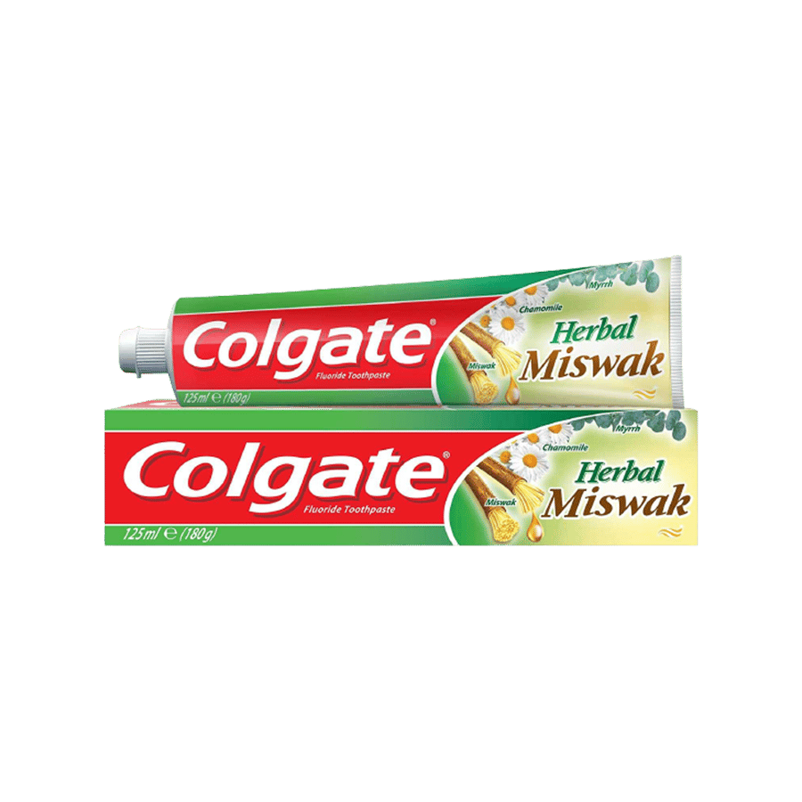 كولجيت هيربال مسواك معجون أسنان 125 مللي-COLGATE HERBAL MISWAK T/ P 125ML
