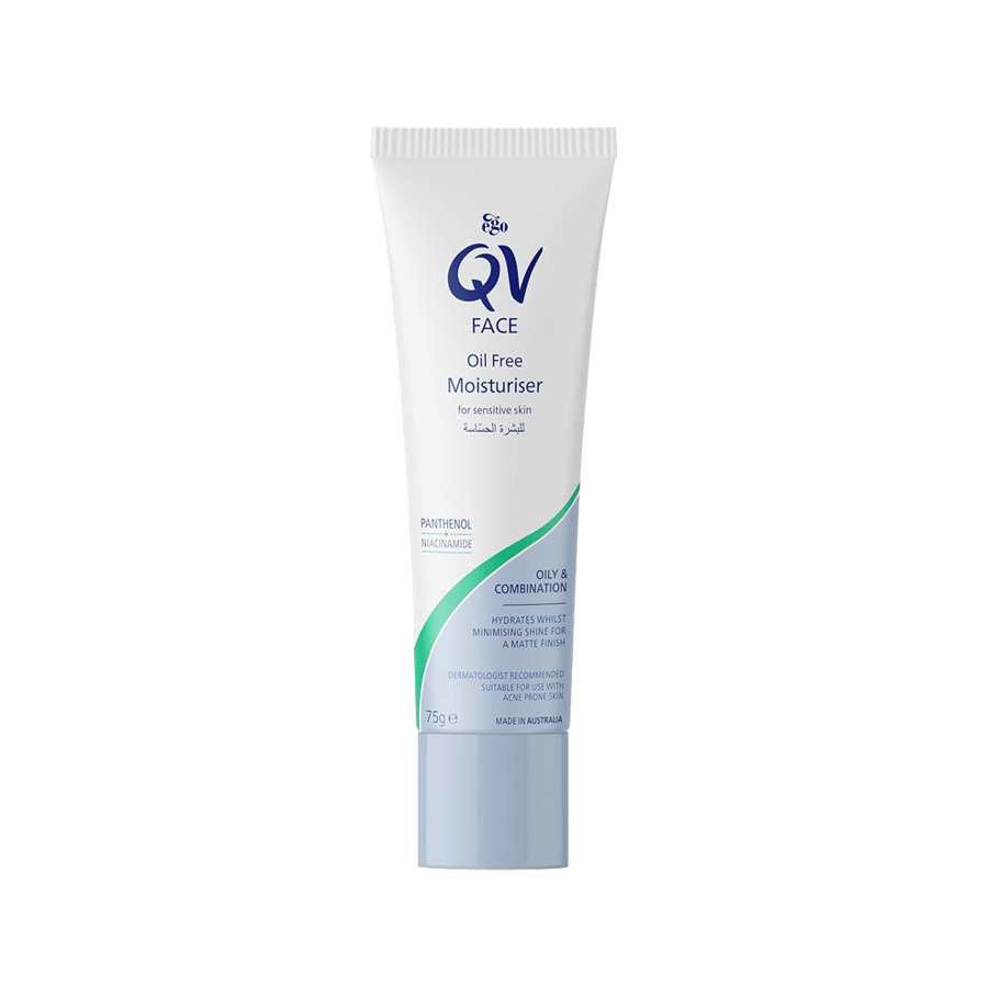 مرطب الوجه الخالي من الزيوت من كيو في 75 ملجم-QV FACE OIL FREE MOISTURISER 75MG