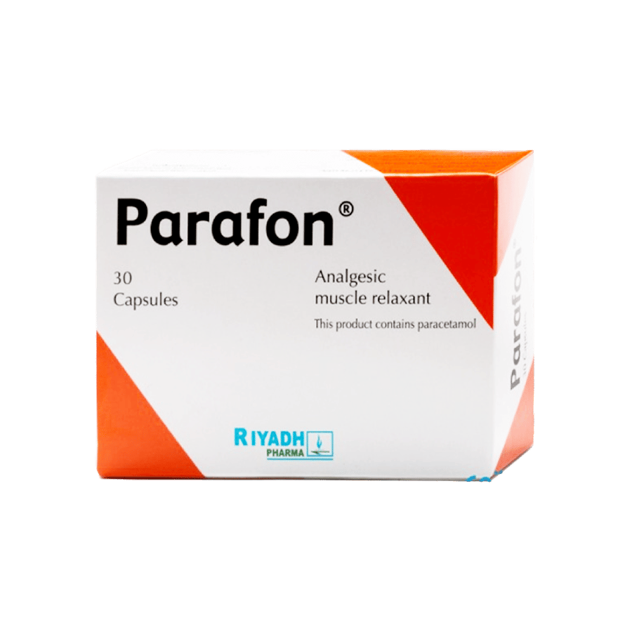 بارافون كبسول مسكن وباسط للعضلات-PARAFON CAP
