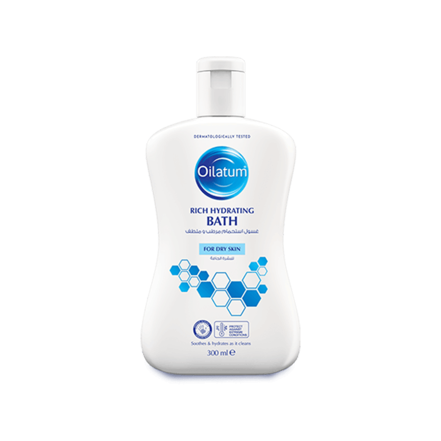 أويلاتوم حمام مرطب غني بالزيت 300 مل-OILATUM RICH HYDRATING BATH 300 ML