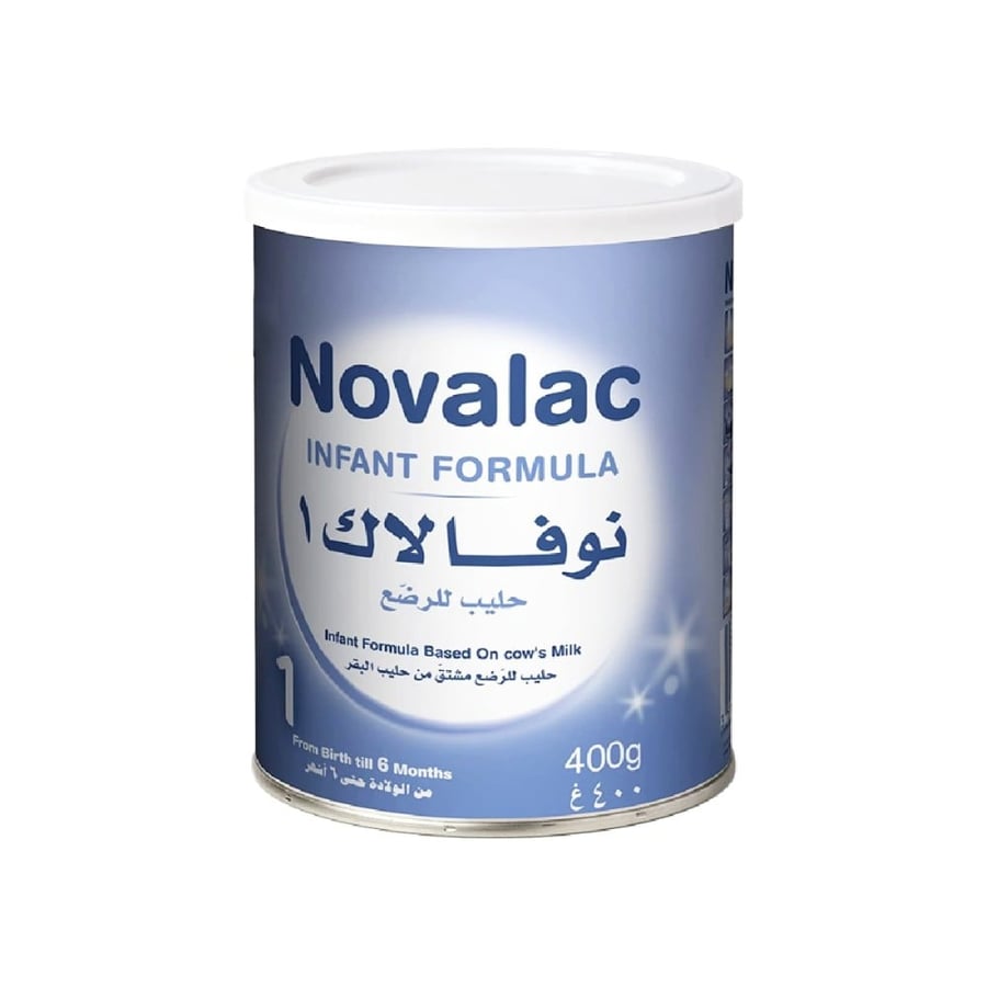 نوفولاك 1 حليب للأطفال   400 جرام-NOVALAC NO.1 MILK 400 G