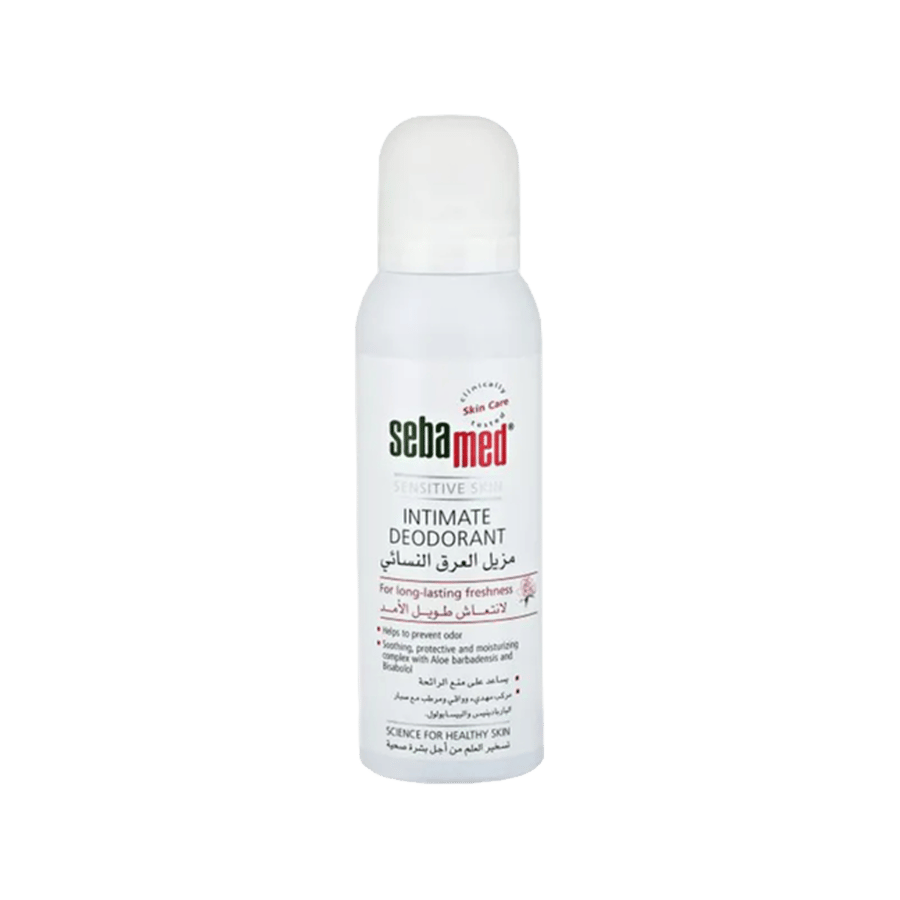 بخاخ مزيل العرق سيباميد انتيميت 125 مل-SEBAMED INTIMATE DEODORANT SPRAY 125 ML
