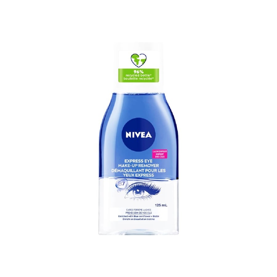 نيفيا -  مزيل لمكياج العين  بتأثير مضاعف 125 مللي-NIVEA DOUBLE EFFECT EYE MAKE-UP REMOVER 125 ML