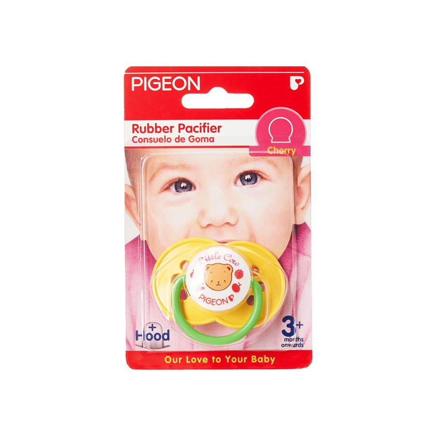بيجون عضاضة للأطفال علي شكل كرزة-PIGEON RUBBER PACIFIER (CHERRY) 852