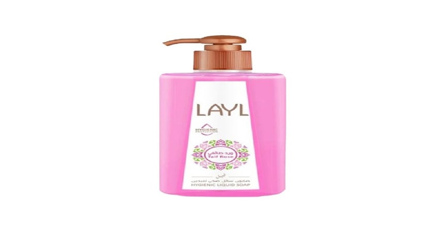 ليل صابون سائل (ورد الطيف) 400 مللي-LAYL LIQUID SOAP (TAIF ROSE) 400 ML