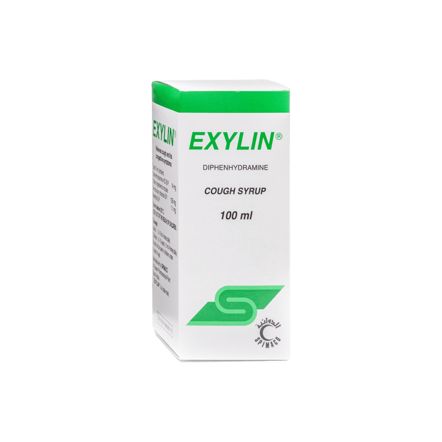 اكسيلين شراب للكحة الجافة للبالغين-EXYLIN SYRUP