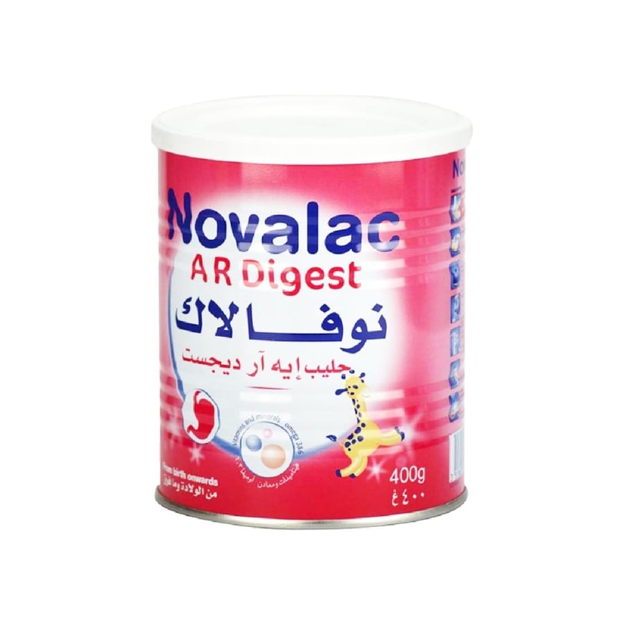نوفولاك ايه ار ديجست حليب للأطفال 400 جرام-NOVALAC AR DIGEST MILK 400 GM