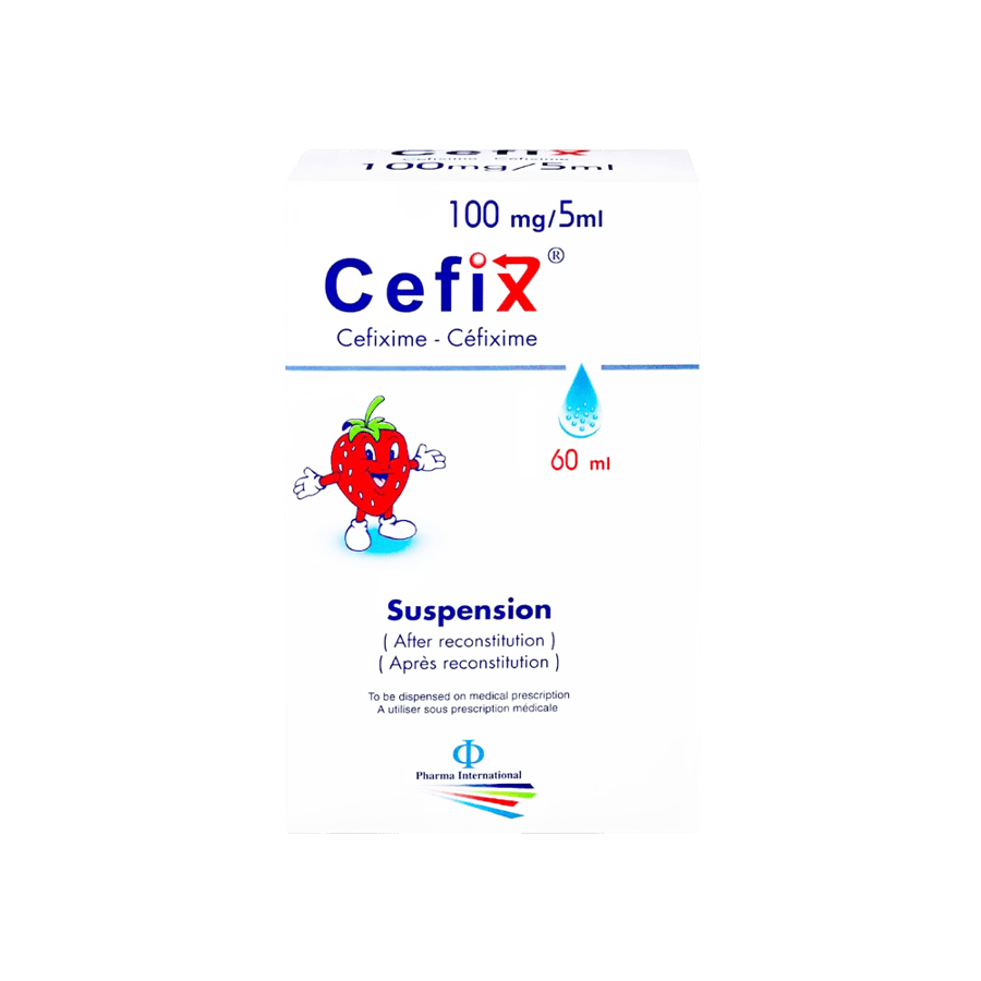 سيفيكس  100 مجم شراب-CEFIX 100MG SYP.