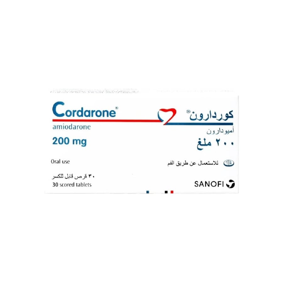 كوردارون 200 مجم اقراص-CORDARON 200 MG TAB