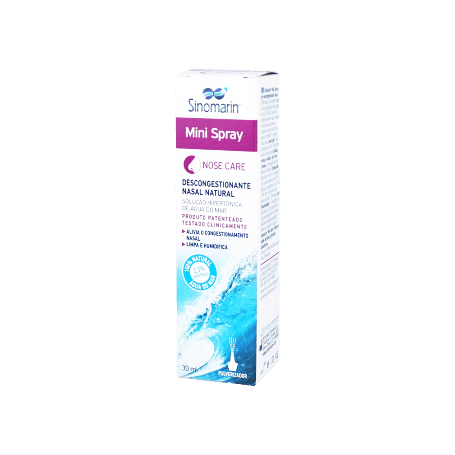 سينومارين ميني بخاخ ماء البحر  للعناية بالأنف 30 مل-SINOMARIN NOSE CARE MINI SPRAY 30ML