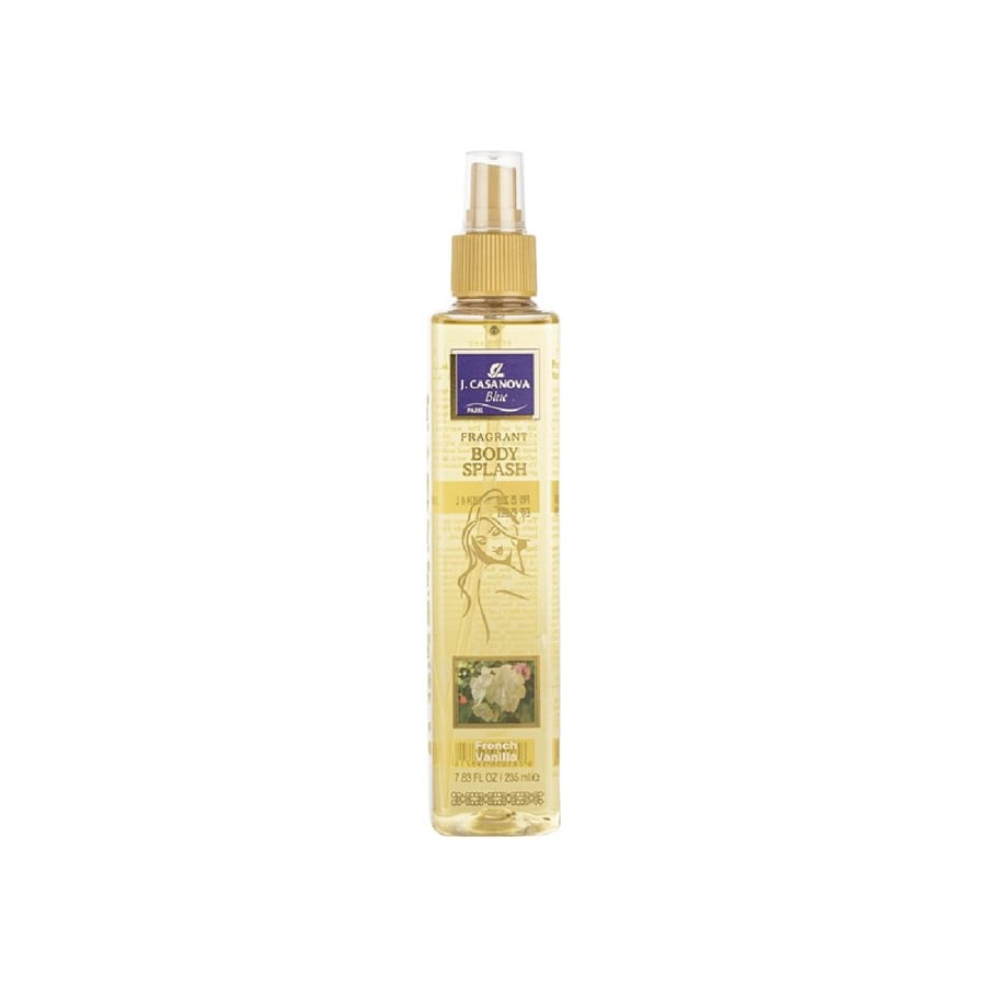 جي.كازنوفا بودي سبلاش فرنسي 235 مل-J.CASANOVA BODY SPLASH FRENCH VANILLA 235 ML