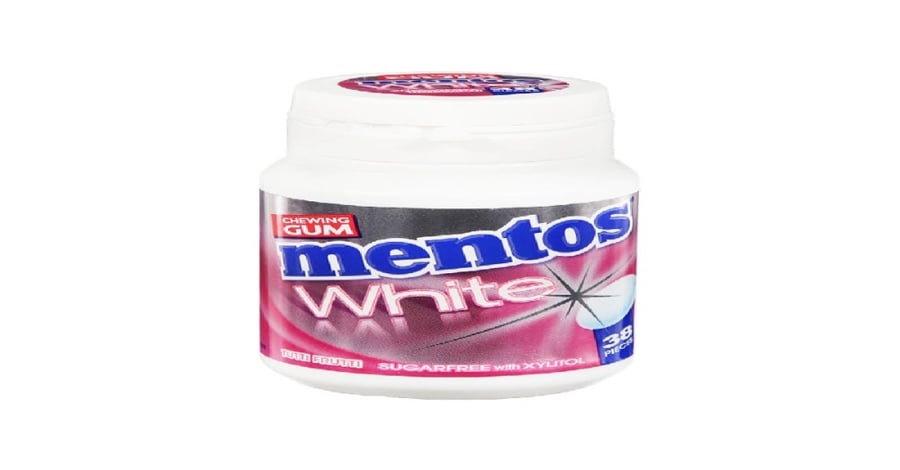 منتوس علك توتي فروتي36 حبة-MENTOS GUM TUTTI FRUTTI 36''S