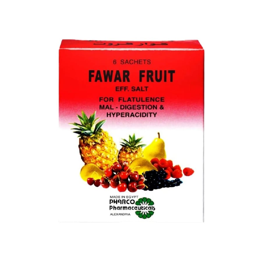 فوار فروت حبيبات للانتفاخ والحموضة-FAWAR FRUIT 1 PCS