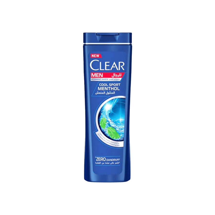 كليير شامبو  للرجال الرياضيين بالنعناع المنعش 200 مللي-CLEAR MEN COOL SPORT MENTHOL SHAMPOO 200 ML