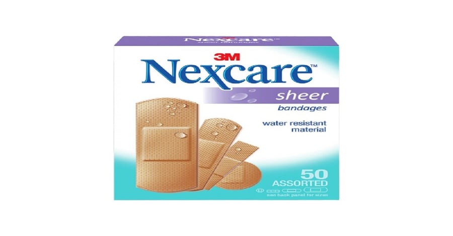 نيكسكير شير لصقات 658-50-NEXCARE SHEER 50 NO-658-50