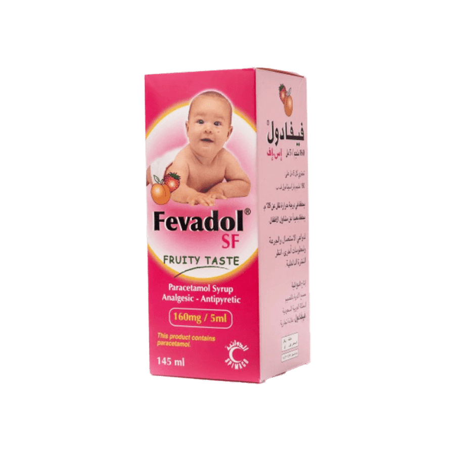 فيفادول شراب 145 مل-FEVADOL SYRUP 145 ML