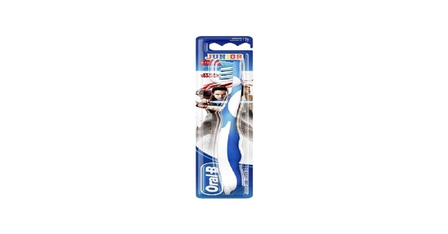 اورال ب فرشاة الأطفال 6-12 سنوات ناعمة-ORAL-B JUNIOR T/B 6-12 YEARS SOFT