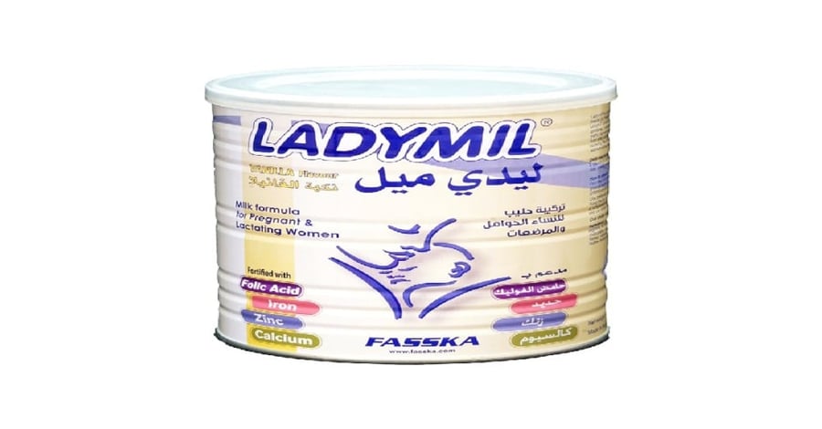 لايدي ميل حليب للأمهات - فانيليا 400 جرام-LADYMIL VANILLA 400 GM