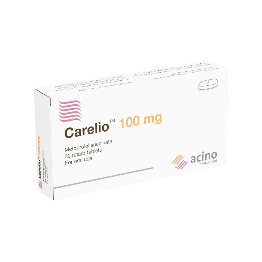 Carelio 100mg 30 tablets