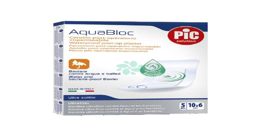 بيك اكوا بلاستر 10*6 سم  5 قطع-PIC AQUA BLOC PLASTER 10X6CM 5PCS