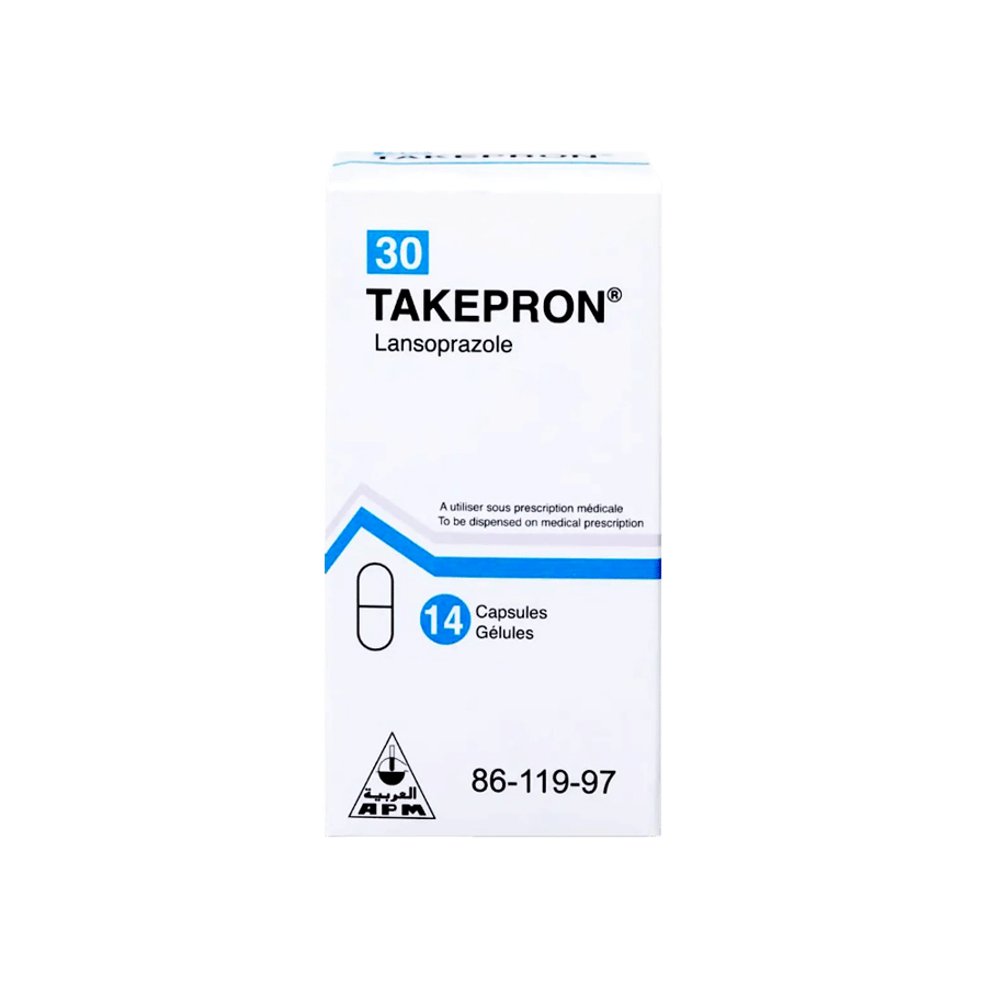 تاكيبرون 30 مجم 14 كبسولة-TAKEPRON 30 MG CAPSULE 14''S