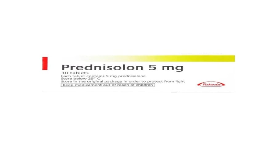 بريدنيزيلون 5 مجم اقراص-PREDNISOLON 5 MG TABLET