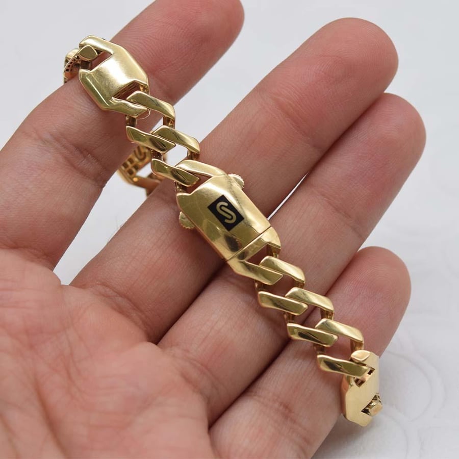 سوارة ذهب - الوزن 19.89 G- عيار 18