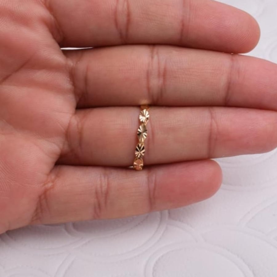 خاتم ذهب عيار 21