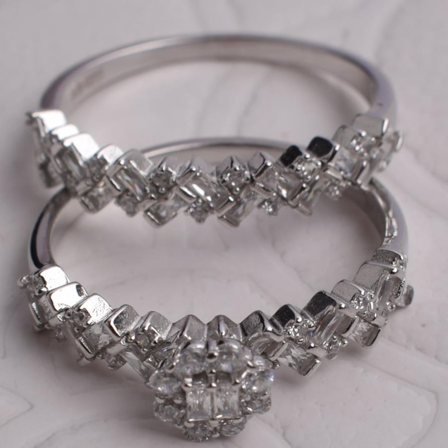 خاتم فضه 925