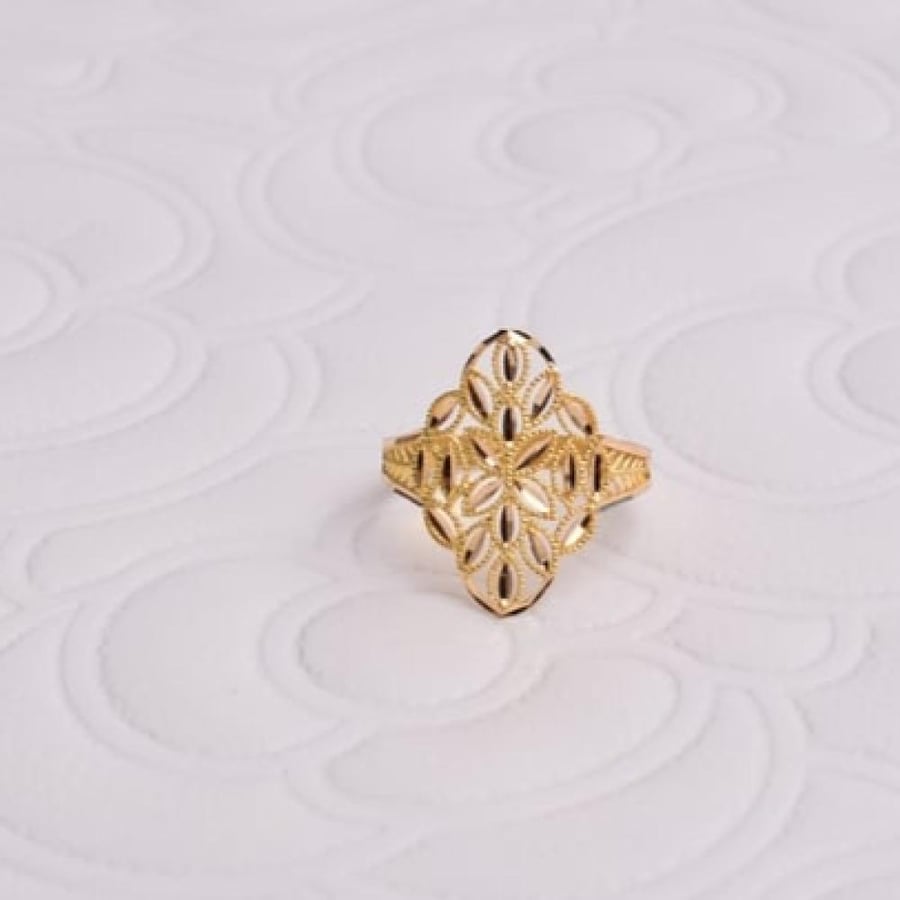 خاتم ذهب عيار 21