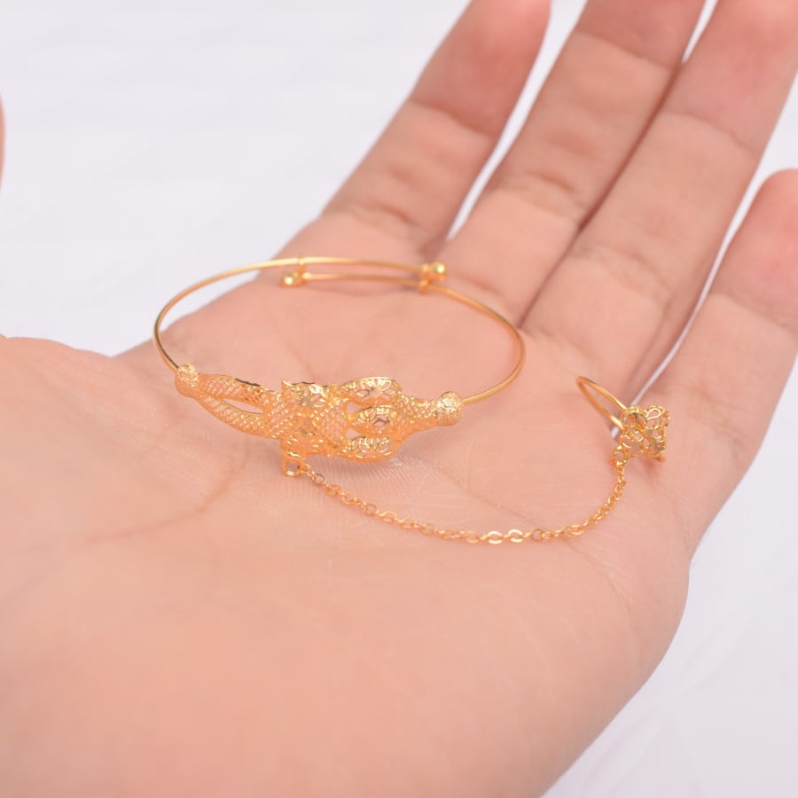 Children's gold bracelet - gold weight 2.99 - 21 karat