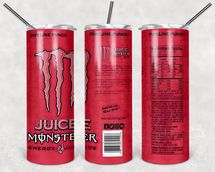 مق مونستر  -  Monster ( Red )