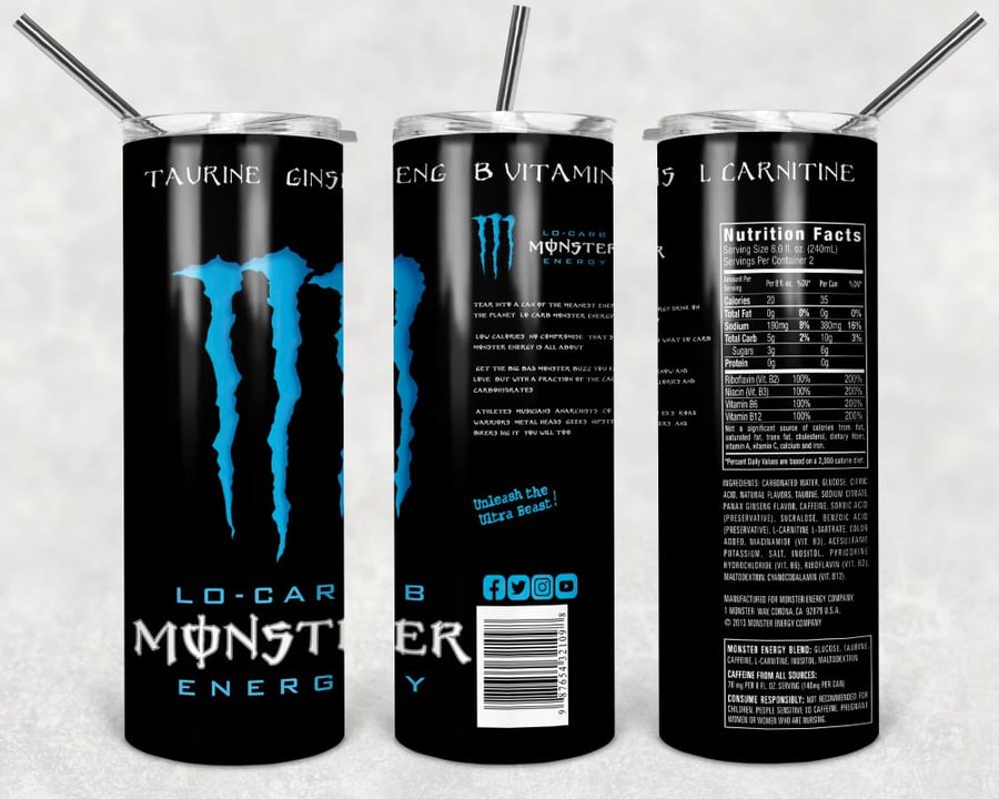 مق مونستر - Monster ( Blue )