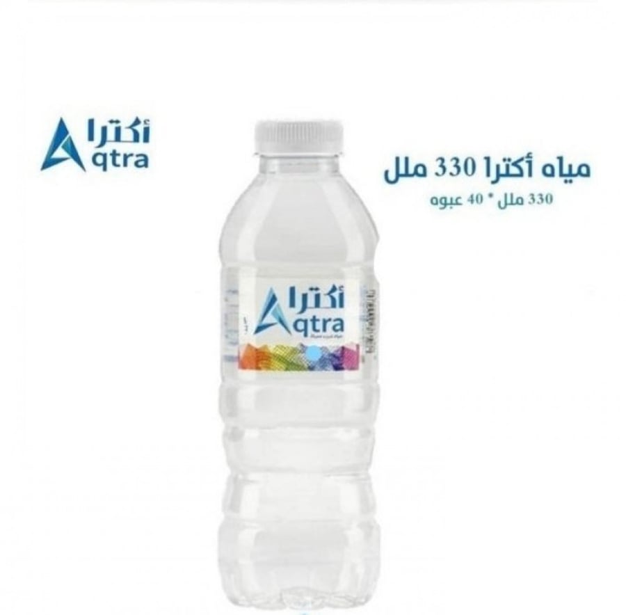 مياه أكترا 330 مل * 40 حبه (AQTRA 330 ml*40)
