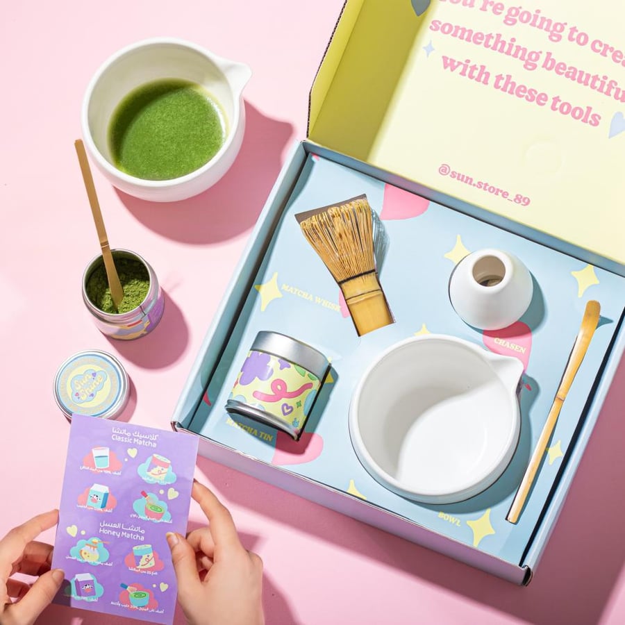 Box Matcha sunshine